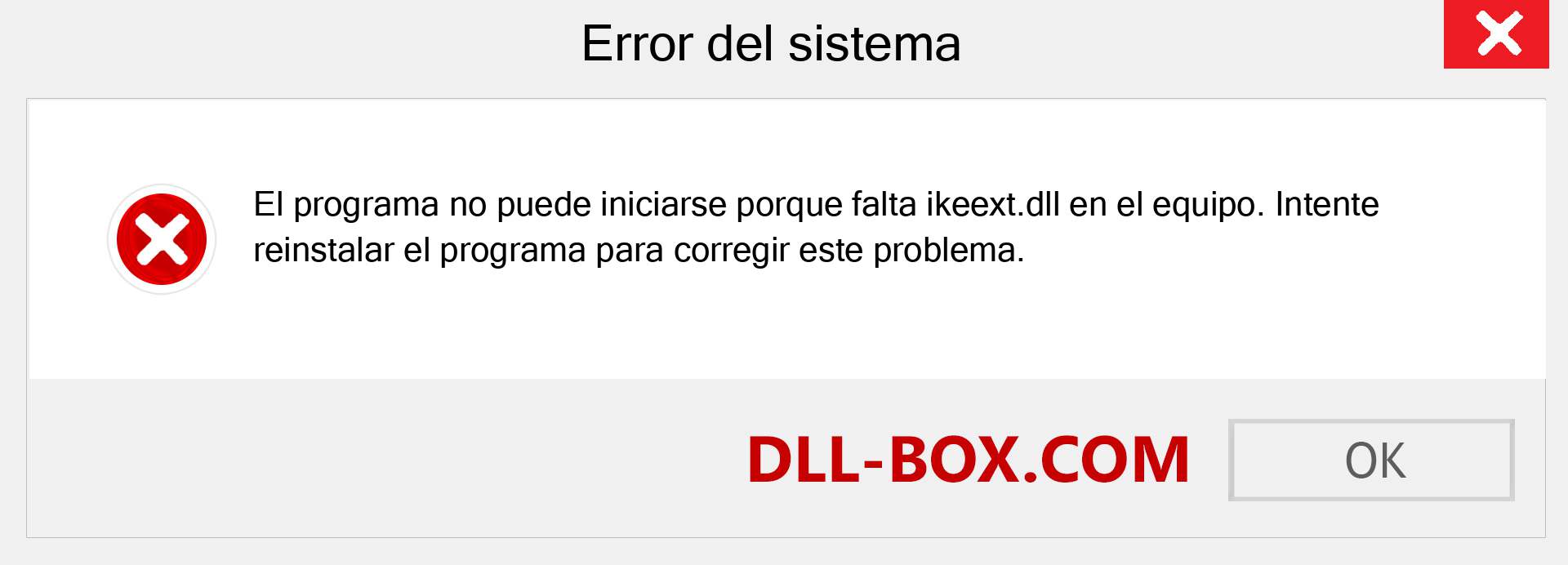 ¿Falta el archivo ikeext.dll ?. Descargar para Windows 7, 8, 10 - Corregir ikeext dll Missing Error en Windows, fotos, imágenes